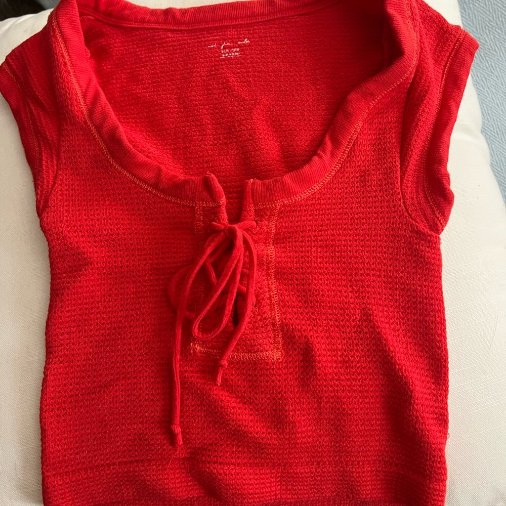 Red Urban Outfitters top